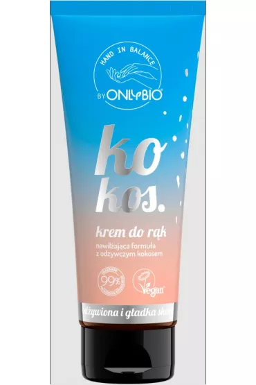 OnlyBio Krem do rk kokos 50 ml