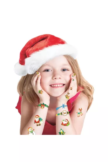 Naklejki na paznokcie i tatua�e - Christmas Bo�e Narodzenie Avenir