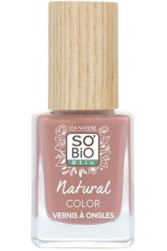 SO'BiO etic Lakier do paznokci Natural Color Rose Pivoine 45 11 ml