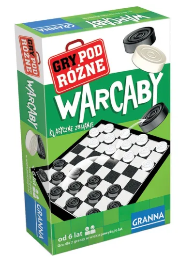 Warcaby. Wersja podrna