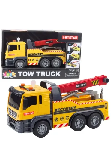 Ci�ar�wka budowlana z regulowanym d�wigiem LeanToys