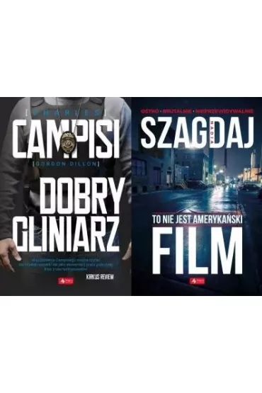 Pakiet: Dobry gliniarz, To nie jest ameryka�ski film - Nadia Szagdaj, Charles  Campisi, Gordon  Dillow