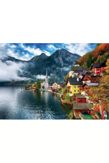 Puzzle 1500 el. Hallstatt, Austria Educa