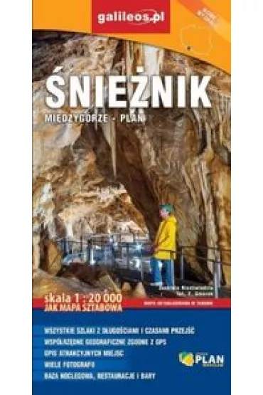 �nie�nik, Mi�dzyg�rze. Jak mapa sztabowa 1:20 000