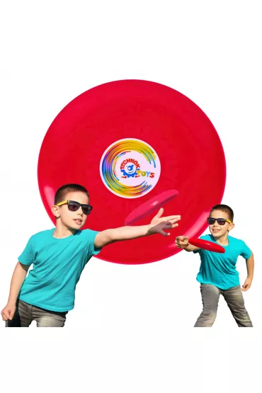 Frisbee z naklejkami Technok