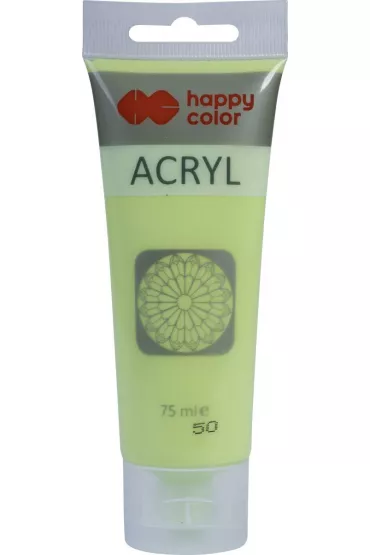 Happy Color Farba akrylowa limonka 75ml