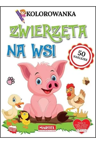 Kolorowanka Zwierz�ta na wsi - Nikola Ja�wiec