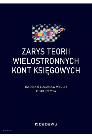 Zarys teorii wielostronnych kont ksi�gowych - Piotr Szczypa, Jaros�aw Bogus�aw  Wedler