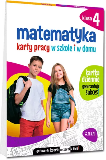 Matematyka. Karty pracy w szkole i w domu. Klasa 4 - Dorota  Kouch