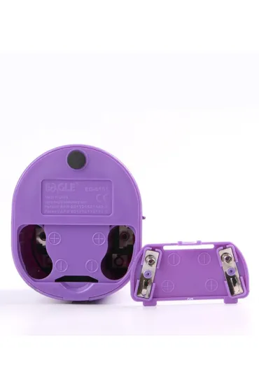 Eagle Temper�wka na baterie dwuotworowa EG-516 fioletowa