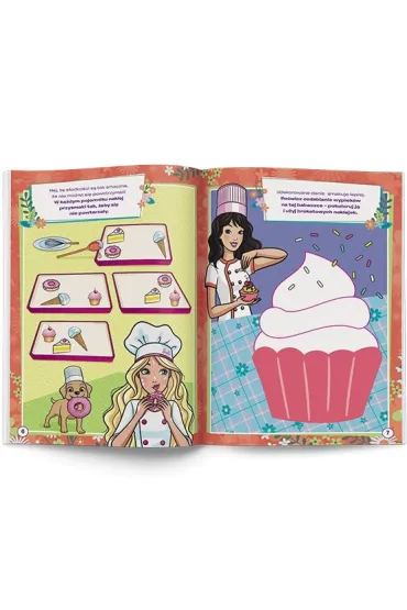 BARBIE. 100 BROKATOWYCH NAKLEJEK
