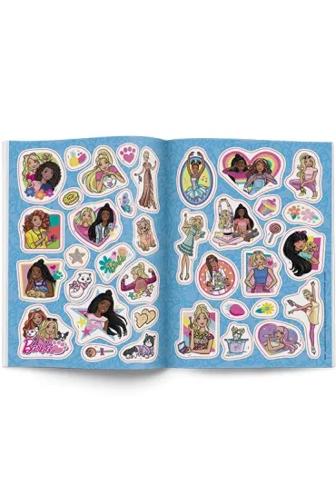 BARBIE. 100 BROKATOWYCH NAKLEJEK