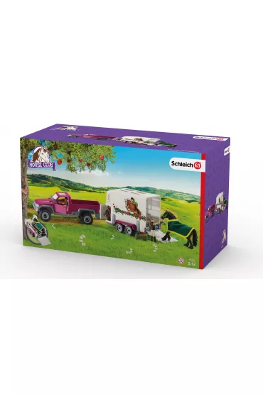Pick up z przyczep� dla konia Schleich