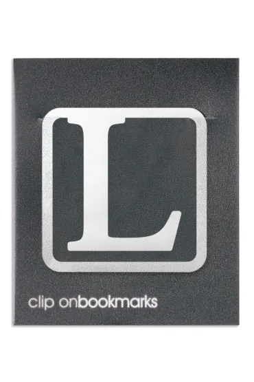 If Metalowa zak�adka - Litera L Clip-on