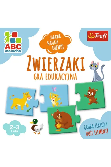 Puzzle Mama i dziecko. Zwierz�ta Trefl