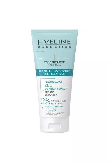 Eveline Cosmetics G��bokie Oczyszczanie peelinguj�cy �el do mycia twarzy 150 ml