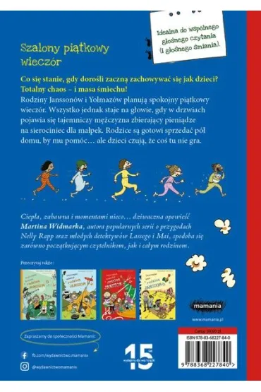 Zwyczajny pi�tkowy wiecz�r z rodzin� Jansson�w. Rodzina Jansson�w. Tom 4 - Martin Widmark, Pelle Forshed