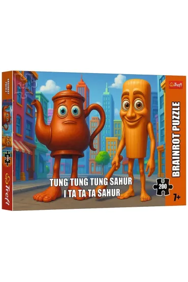 Puzzle 200 el. BrainRots Tung Tung Sahur Trefl