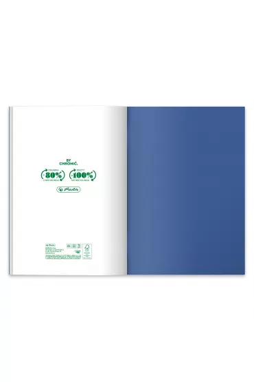 Herlitz Zeszyt B5 ECO PP Ocean Colors FSC kratka 60 kartek