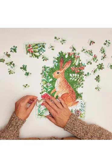 Puzzle Puzzlove CzuCzu 150 el. Zimowa cisza Bright Junior Media