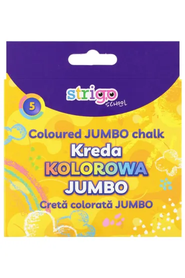 Strigo Kreda chodnikowa Jumbo 5 szt.