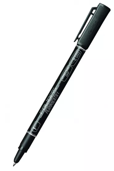Foliopis pernanentny 0,6 mm Rystor (437-000) ff- 6 /a czarny