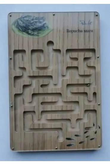 Puzzle Labirynt przyrodniczy Ropucha szara Puls-Art