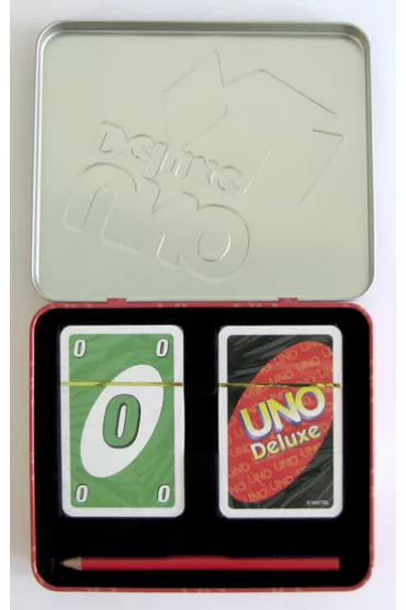 Uno Deluxe w metalowej puszce