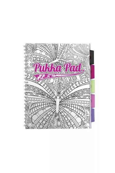 Ko�ozeszyt A4 Pukka Pad Colour In linia 100 kartek