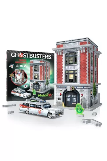 Wrebbit Puzzle 3D 500el Ghostbusters Firehouse Wrebbit Puzzles