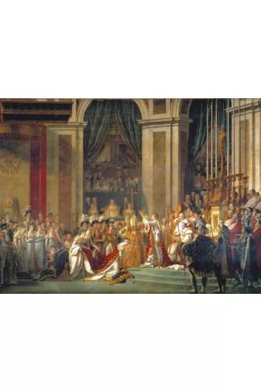Puzzle 1000 el. Museum. Konsekracja cesarza, Jacques Louis David Clementoni