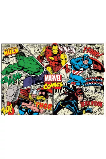 Puzzle 1000 el. Komiksy Marvela Educa