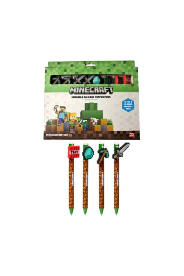 Puckator D�ugopis zamzywalny z nak�adk� Minecraft