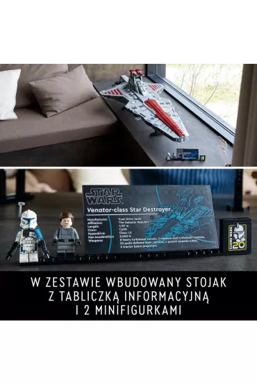 LEGO Star Wars Gwiezdny Niszczyciel typu Venator 75367