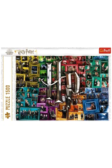 Puzzle 1500 el. Harry Potter. Na przestrzeni film�w Trefl