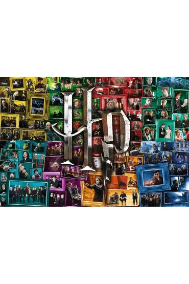 Puzzle 1500 el. Harry Potter. Na przestrzeni film�w Trefl