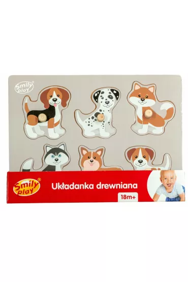 Puzzle Uk�adanka psy Smily Play