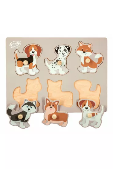 Puzzle Uk�adanka psy Smily Play