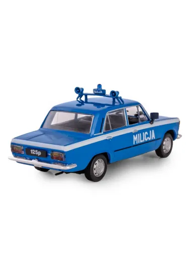 Kolekcja PRL-u Fiat 125P Milicja Daffi