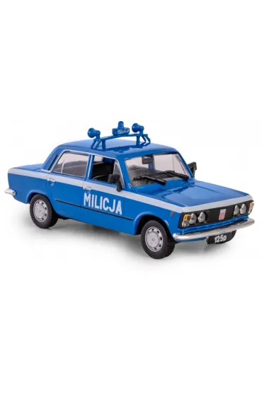 Kolekcja PRL-u Fiat 125P Milicja Daffi