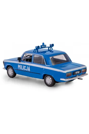 Kolekcja PRL-u Fiat 125P Milicja Daffi