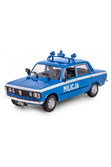 Kolekcja PRL-u Fiat 125P Milicja Daffi
