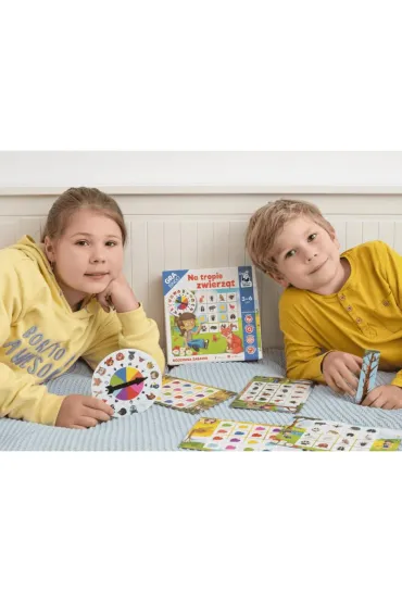 Gra Bingo Na tropie zwierz�t Kapitan Nauka