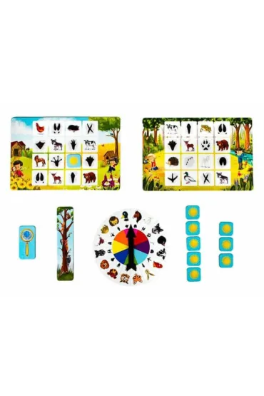 Gra Bingo Na tropie zwierz�t Kapitan Nauka