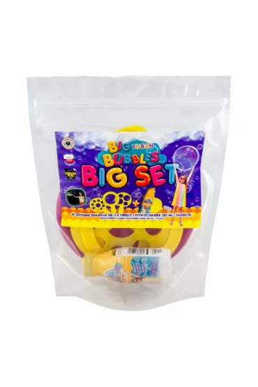 ZESTAW BIG TUBAN   P�YN 250 ml   TALERZYK   3 RӯNE OBR�CZE