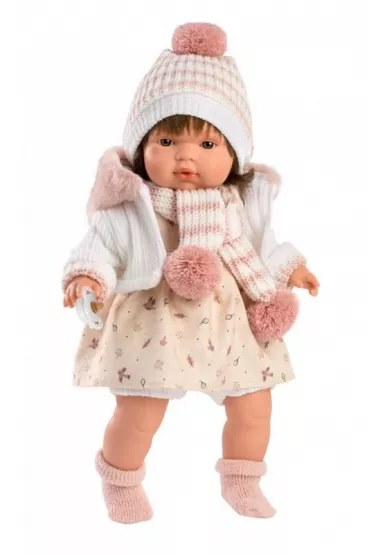 P�acz�ca lalka Lola 38cm Llorens