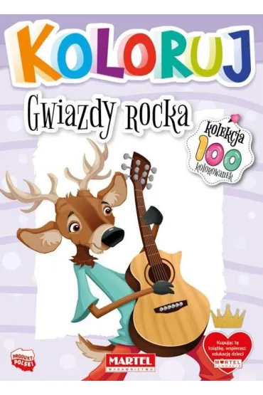 Gwiazdy rocka. Koloruj