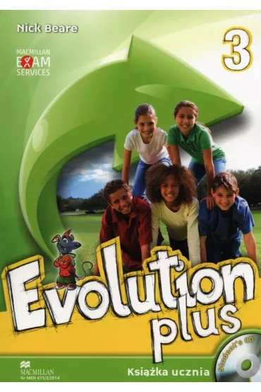 Evolution Plus 3. Ksi��ka ucznia. J�zyk angielski. Szko�a podstawowa - Nick Beare