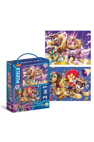 Puzzle 2w1 (24+36 el.) Psi Patrol. Dbamy o bezpiecze�stwo Dodo