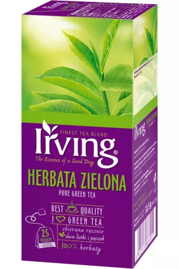 Irving Herbata zielona 25 szt.
